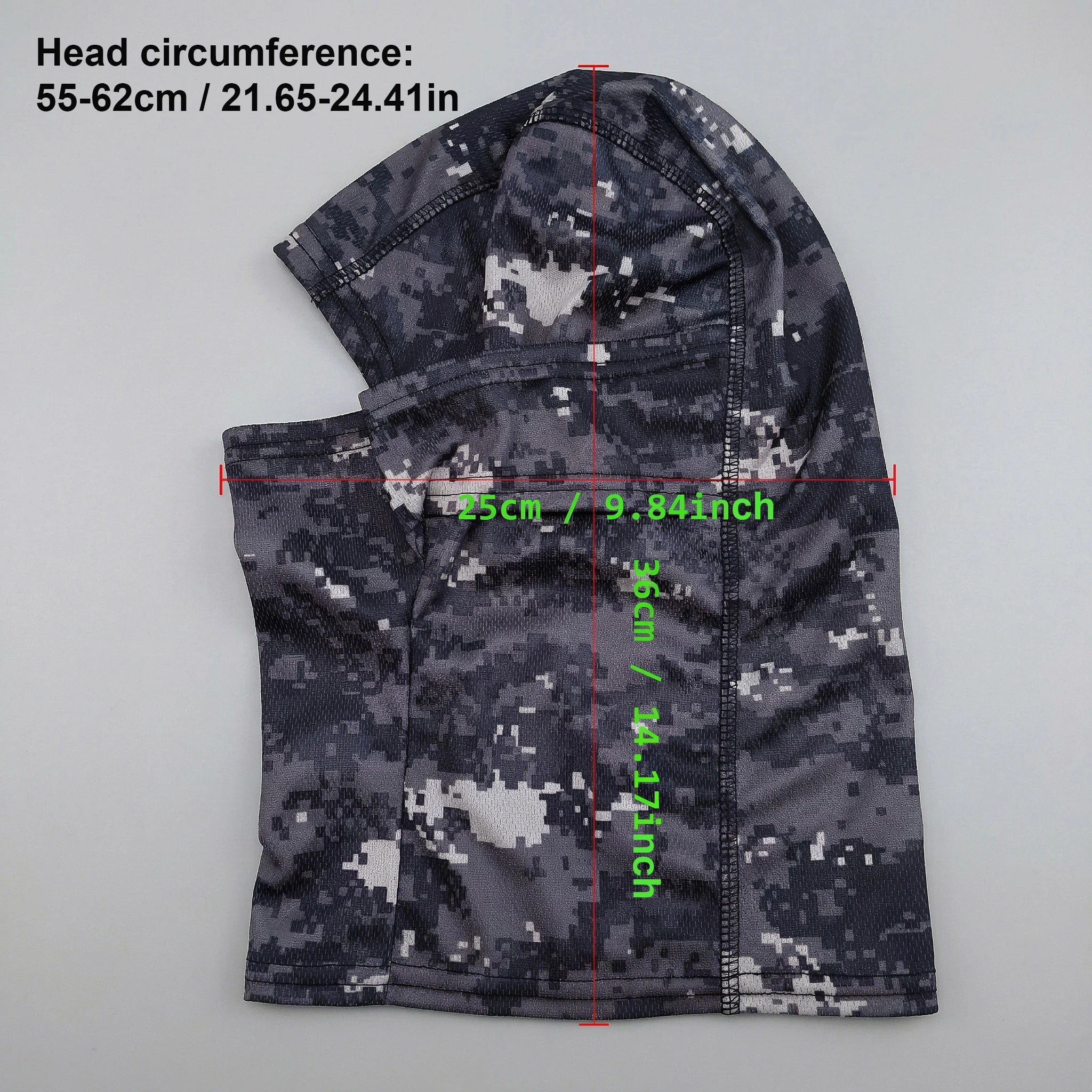 Unisex Breathable Summer Balaclava - Elastic Full-Face Mask Scarf with UV Sun Protection for Cycling, Hiking, Fishing & Skiing