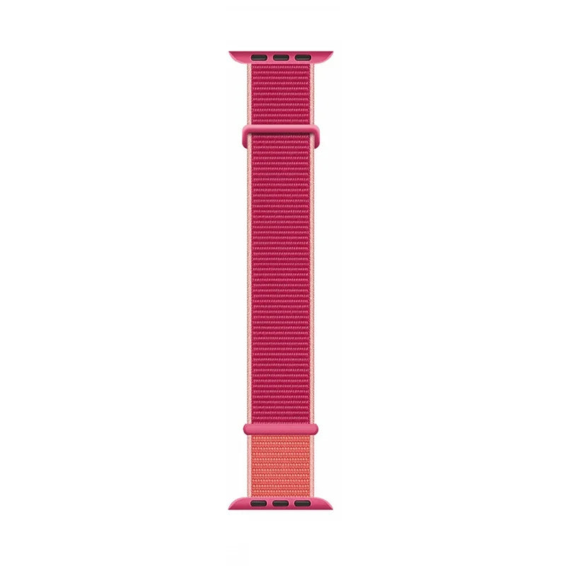 Nylon Braided Breathable Watch Band – Fits 38/40/41/42/44/45/46/49 mm (1.50–1.93 in) Smartwatches