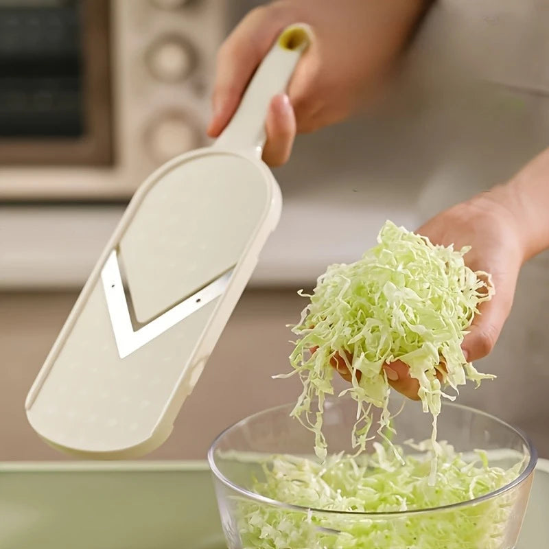 Ultra-Fine Manual Vegetable Slicer & Shredder – Multi-Purpose Food Chopper for Salad, Cabbage & Carrot
