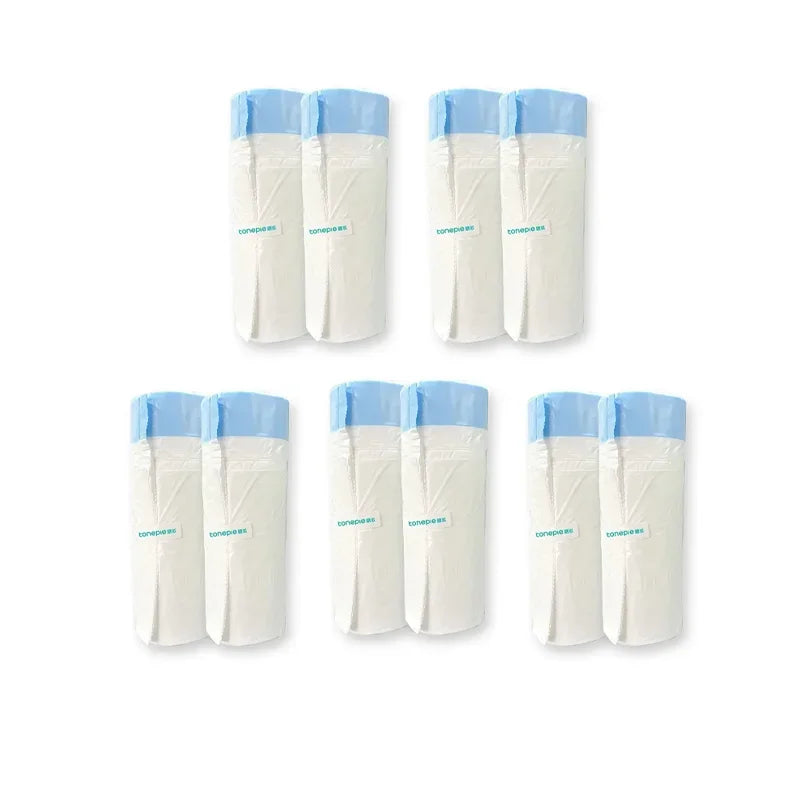Eco-Friendly Cat Poop Bags for Self-Cleaning Litter Boxes — Leak-Resistant 2/5/10-Roll Pack
