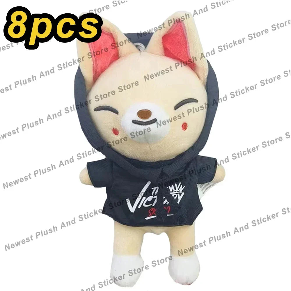 Kawaii 23 cm (9.1 in) Plush Stuffed Animal, Cute Cartoon Companion Toy & Room Decor Gift