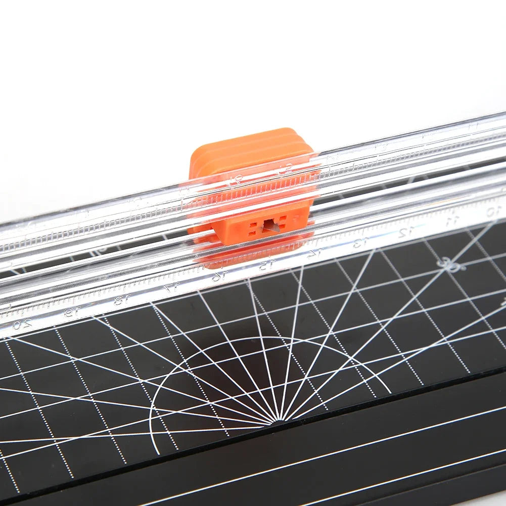 A4 A5 Paper Guillotine Trimmer with Safety Guard - Lightweight Office, Coupon & Craft Paper Cutter