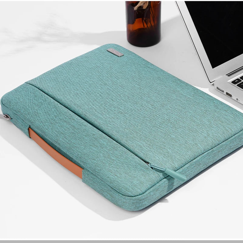 Multi-Pocket Shockproof Laptop Sleeve with Handle 13–16 Inch