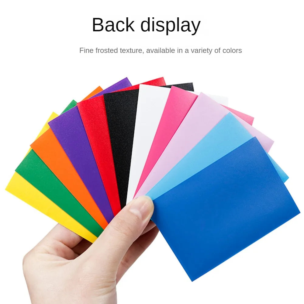 100-Pack Matte Card Sleeves 66 x 91 mm (2.6 x 3.6 in) – Standard TCG Trading Card Protectors for Tarot & Board Games