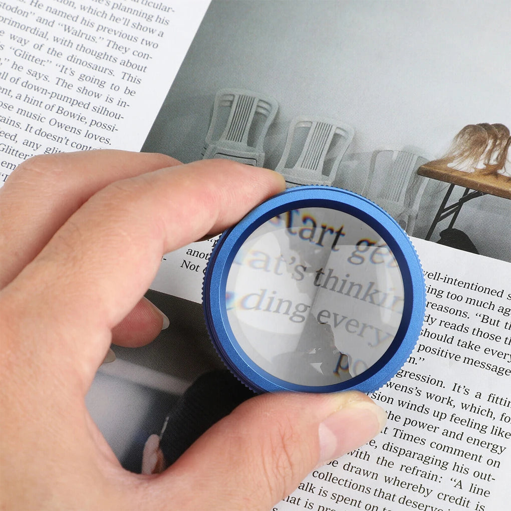 Alloy Jewelry Magnifier Glasses 40x High-Performance Precision Loupe for Jewelry Repair