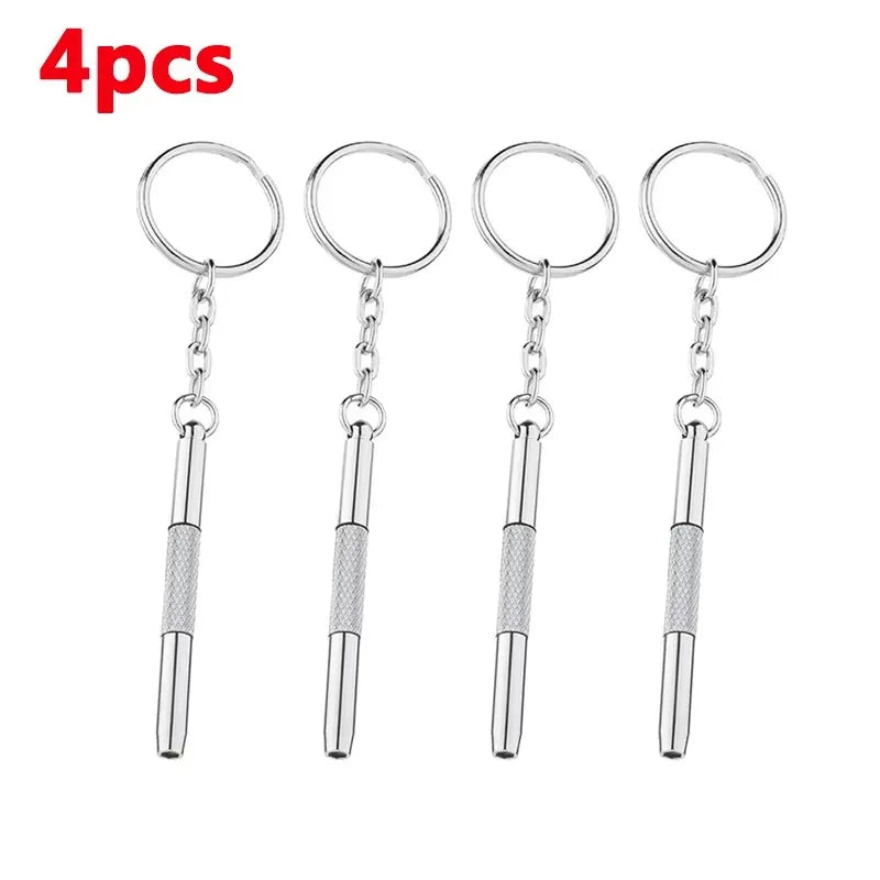 Mini 3-in-1 Precision Screwdriver Set for Eyeglasses & Watches — 1/2/10 Pack Portable Repair Tool