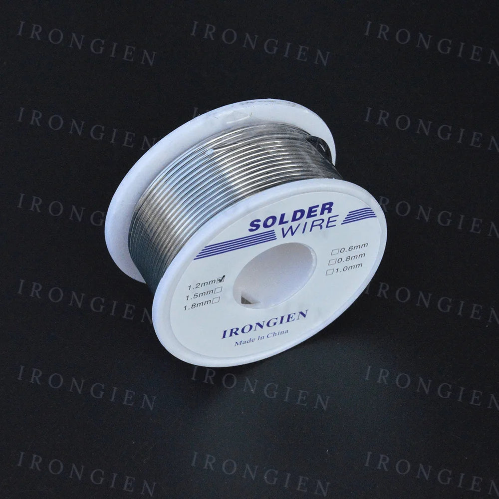 High-Purity Mixed Tin Rosin-Core Solder Wire, Dia 0.6–1.5mm (0.024–0.059 in), 8g / 50g Reel for Electrical Soldering