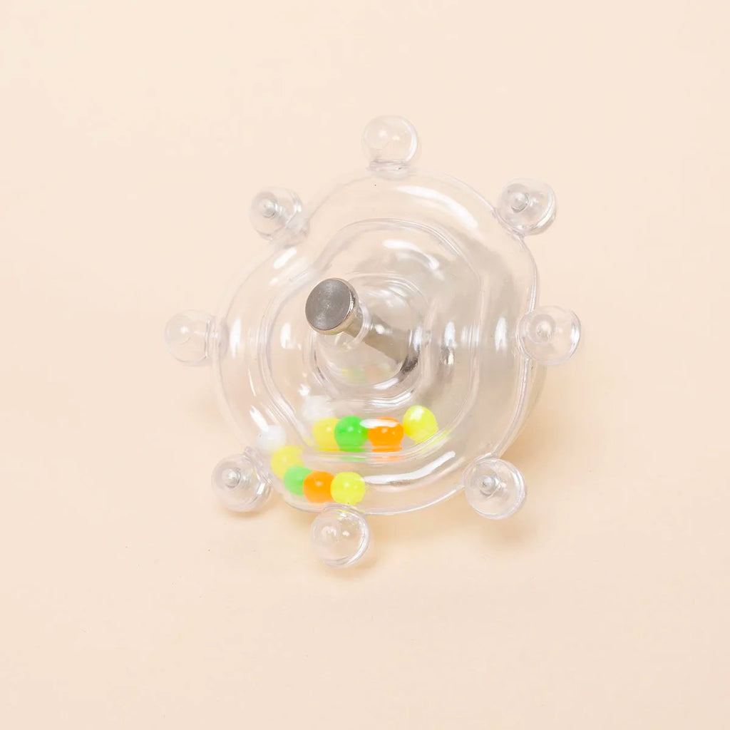 Interactive Rotating Treat Dispenser Parrot Toy for Mental Stimulation and Cage Entertainment