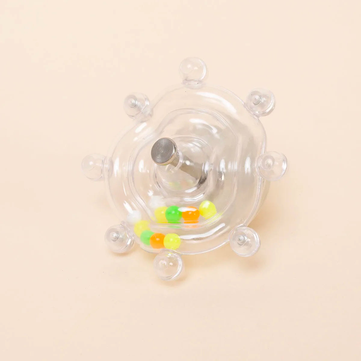Interactive Rotating Treat Dispenser Parrot Toy for Mental Stimulation and Cage Entertainment