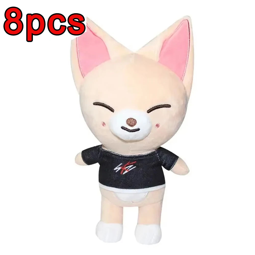Kawaii 23 cm (9.1 in) Plush Stuffed Animal, Cute Cartoon Companion Toy & Room Decor Gift