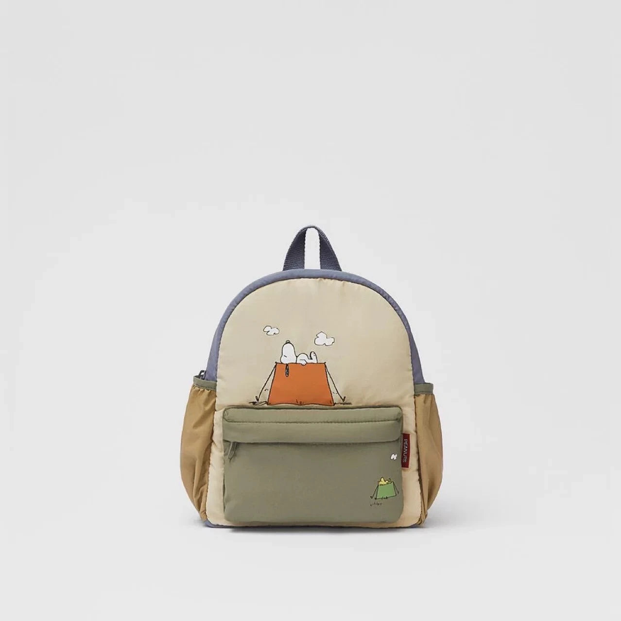 Cartoon Kids School Backpack for 4-6 Years, Nylon Zipper Two-Shoulder Bag