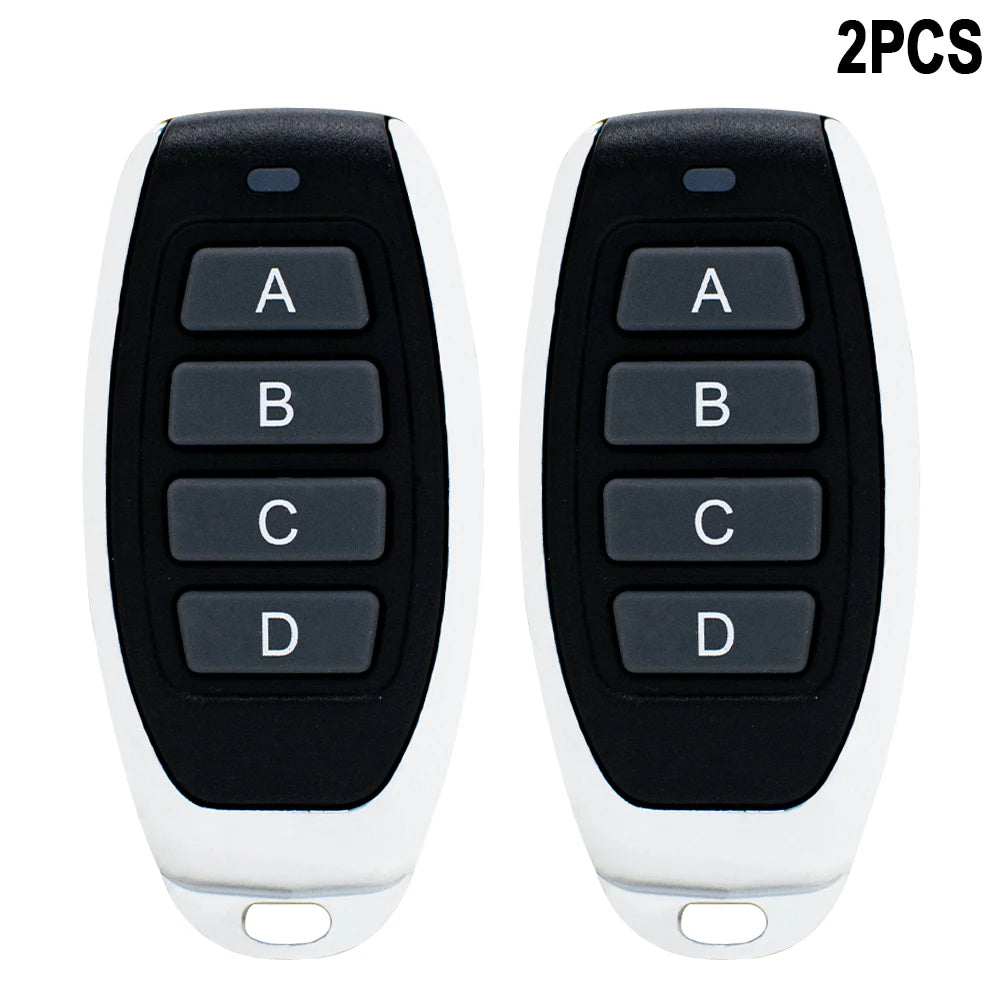 4-Channel WiFi Smart Relay Switch RF433 — AC/DC 7-32V & AC 85-250V Garage Door & Motor Controller