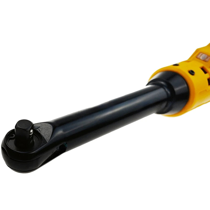 Cordless Ratchet Wrench 3/8" (9.5 mm) 220 Nm (162 ft-lb) Extended Head Electric Driver Compatible with 18V/20V Batteries