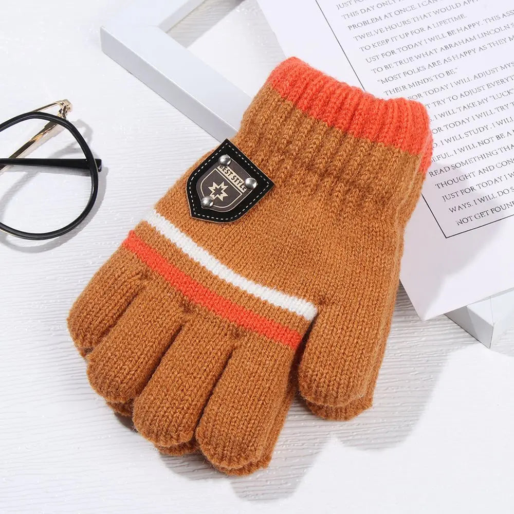 Kids Waterproof Ski Gloves – Insulated Winter Gloves for Boys & Girls (Ages 5–10)