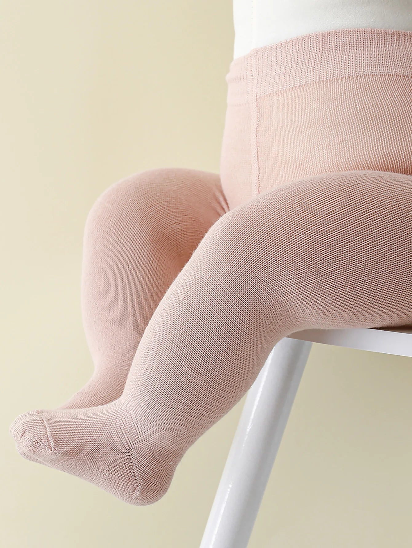 Baby & Toddler Tights Pantyhose - Newborn to 6Y Elastic Waist Solid Color