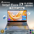 15.6" (39.6 cm) FHD Laptop - Intel Core i7/i3, 16GB DDR4, 1TB SSD, Windows 11 Pro, IPS, Backlit Keyboard, Fingerprint Reader