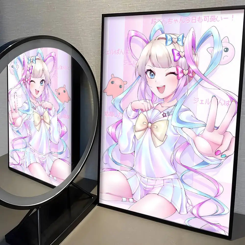 Anime Needys Girl Overdose Poster - Premium Print Wall Art for Room & Bar Decor