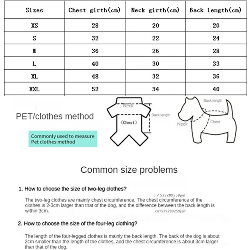 Winter Padded Windproof Dog Coat for Small Dogs - Chihuahua & Puppy Jacket