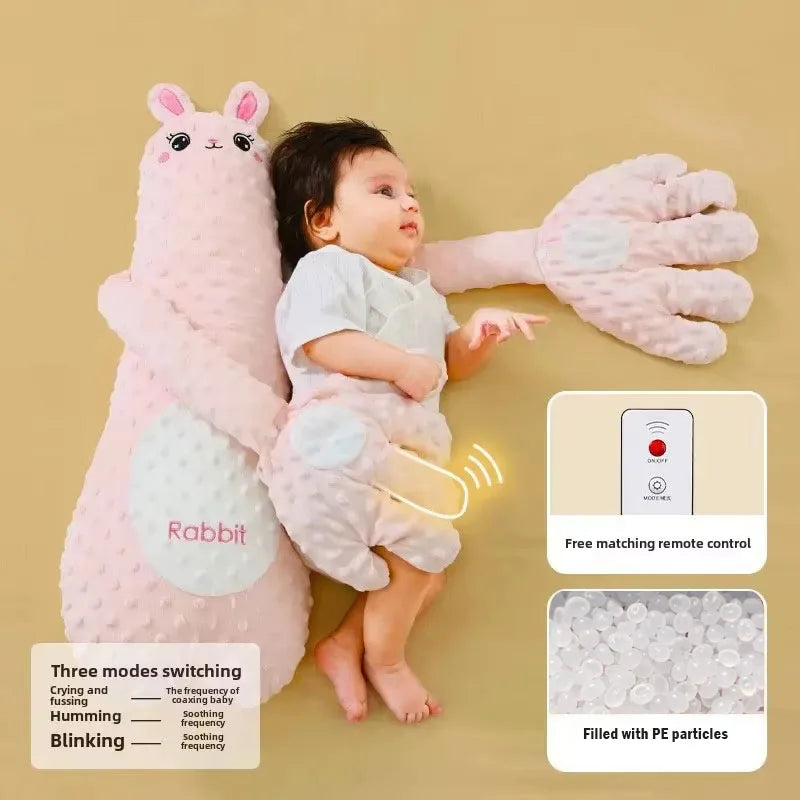 Baby Soothing Palm Patting Doll Electric Hand Pillow with Remote Sleep Aid for Babies & Toddlers