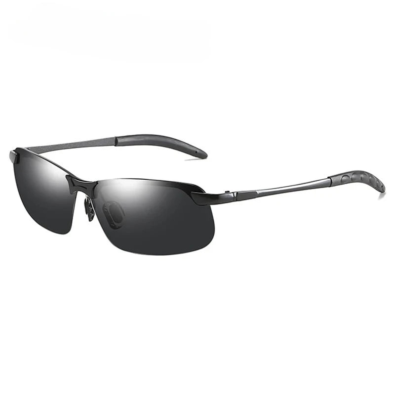 Men's Photochromic Polarized Sunglasses UV400 Color-Changing Driving & Fishing Eyewear