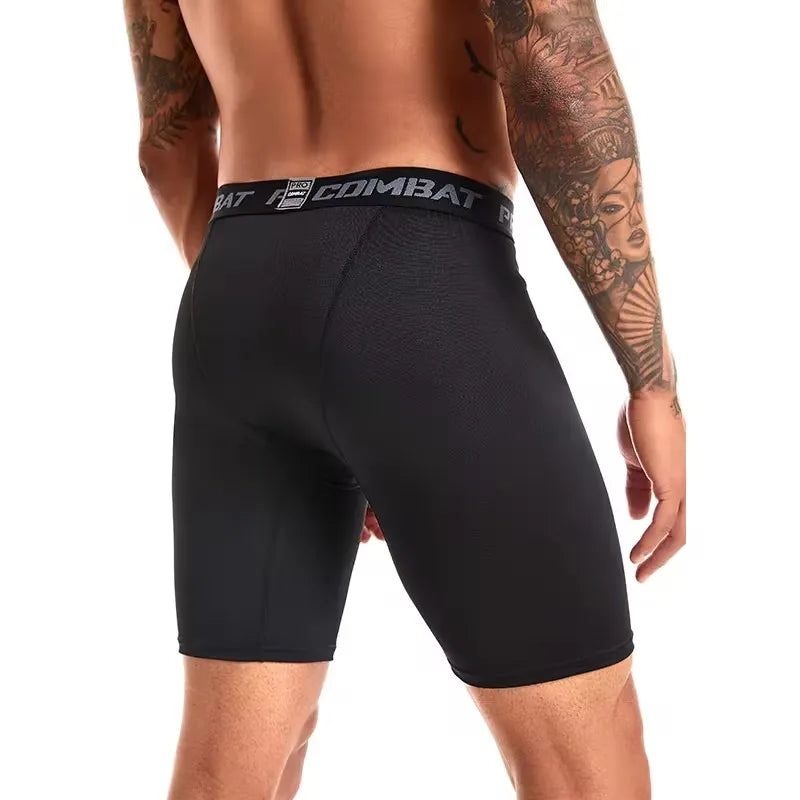 Men's Quick-Dry Athletic Boxer Shorts – Breathable Moisture-Wicking Gym Underwear