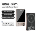 10000mAh Ultra-Slim Magnetic Power Bank 20W Fast Wireless Charger — MagSafe-Compatible for Smartphones & Smartwatches