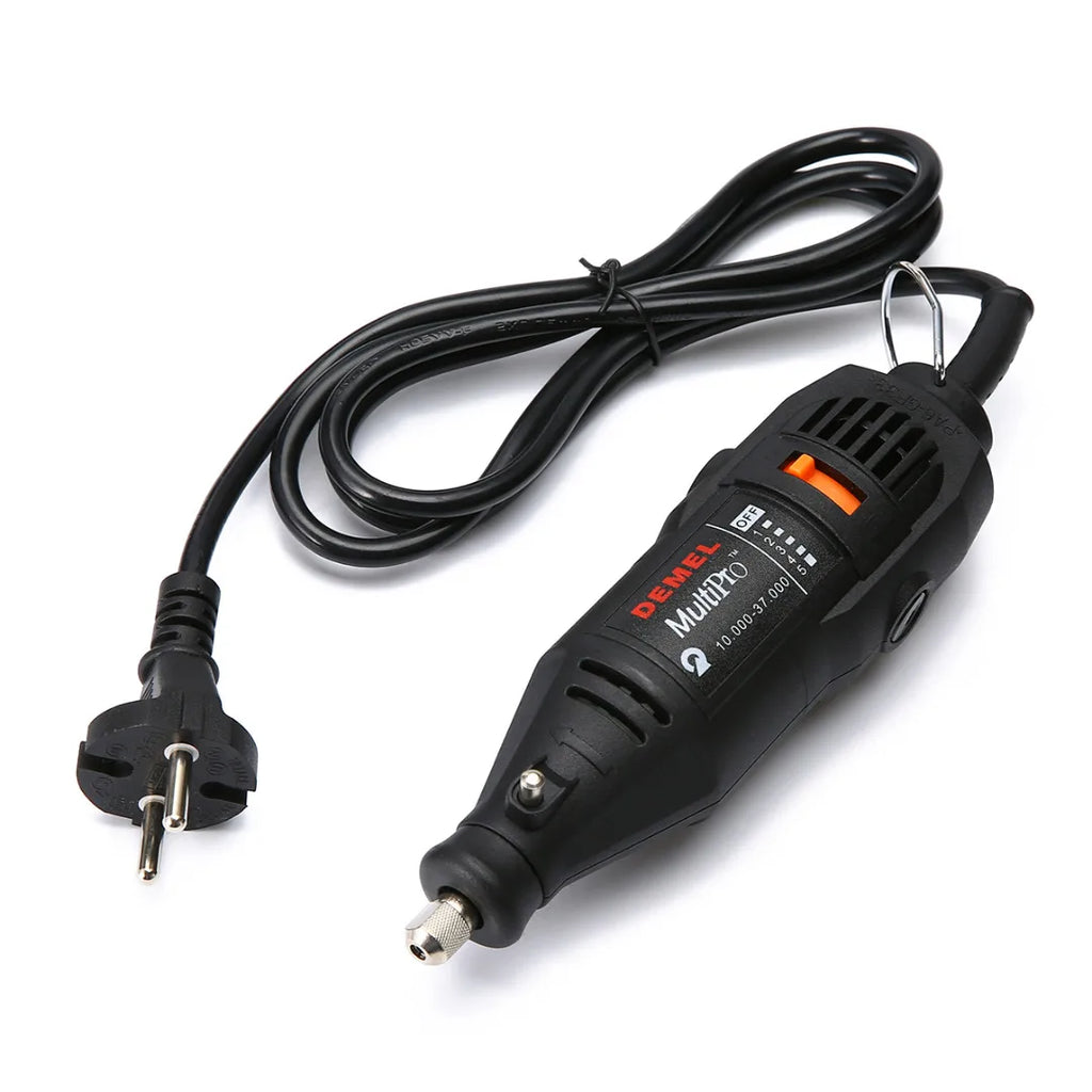 110/220V Electric Engraving Rotary Mini Drill Kit – 130W Variable Speed 5-Setting Grinder