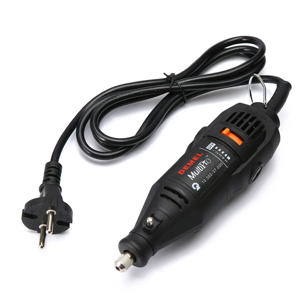 110/220V Electric Engraving Rotary Mini Drill Kit – 130W Variable Speed 5-Setting Grinder