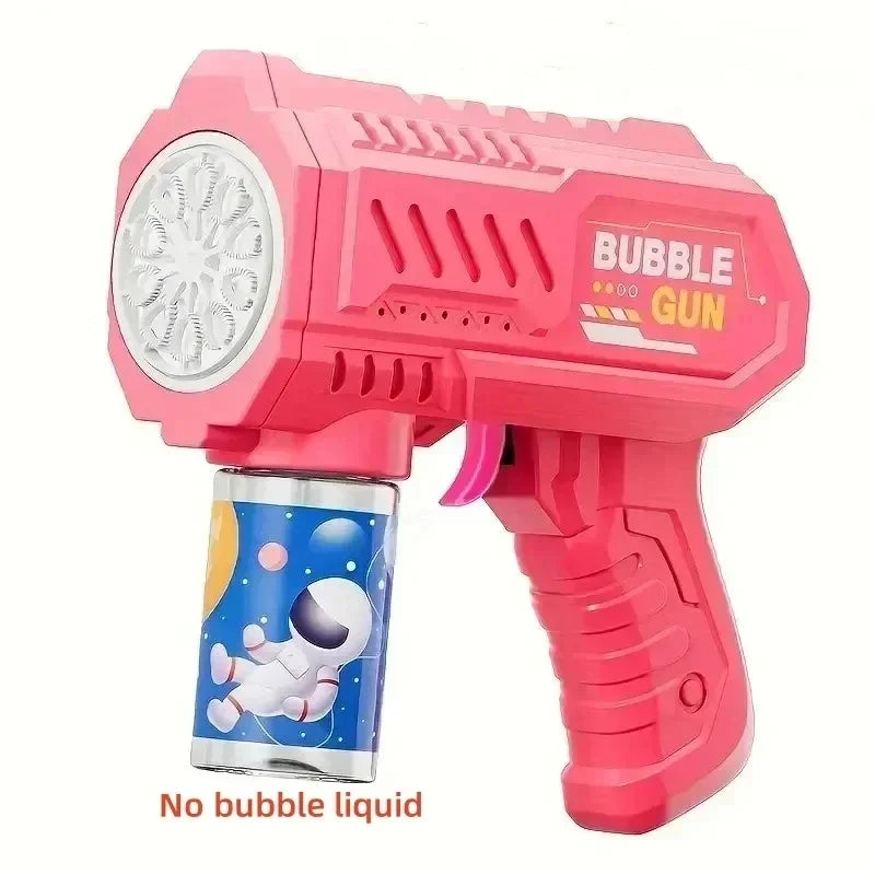 Unicorn Automatic Bubble Machine - Battery-Powered Bubble Gun for Kids Parties & Outdoor Play