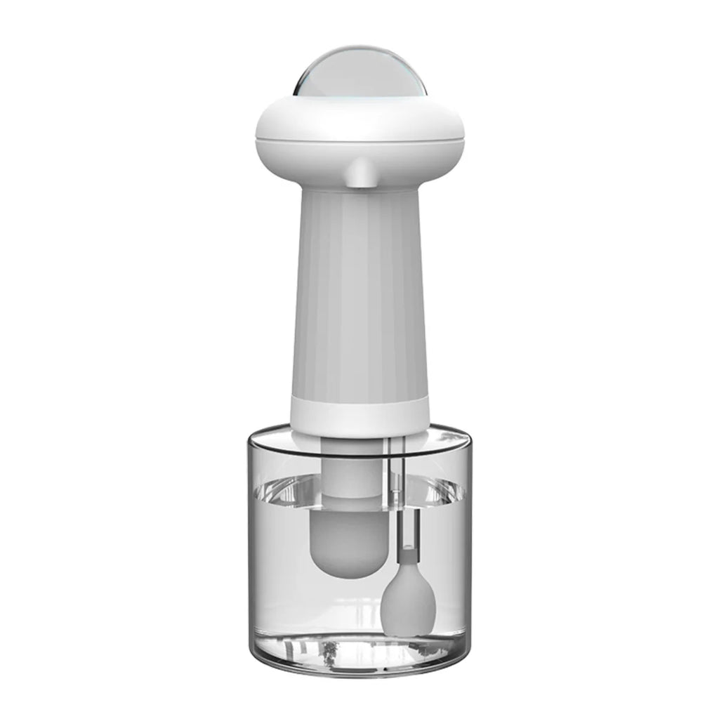 UFO Flying Saucer Pet Foam Dispenser – USB Rechargeable Automatic Soap Foamer for Cats & Dogs