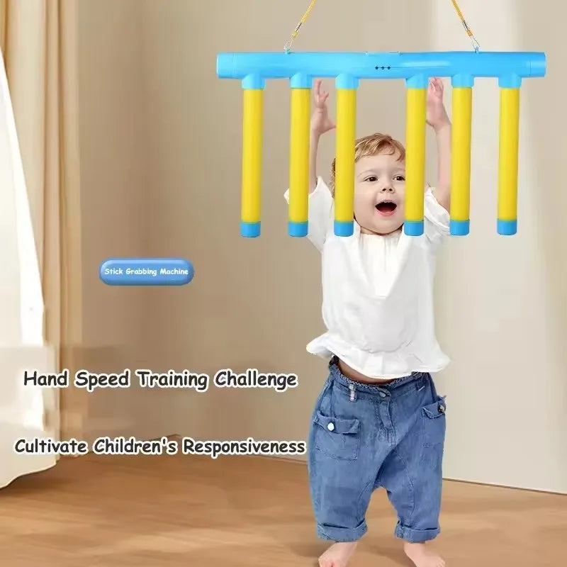 Falling Catching Sticks Game – Reflex & Sensory Hand Reaction Toy for Kids and Adults