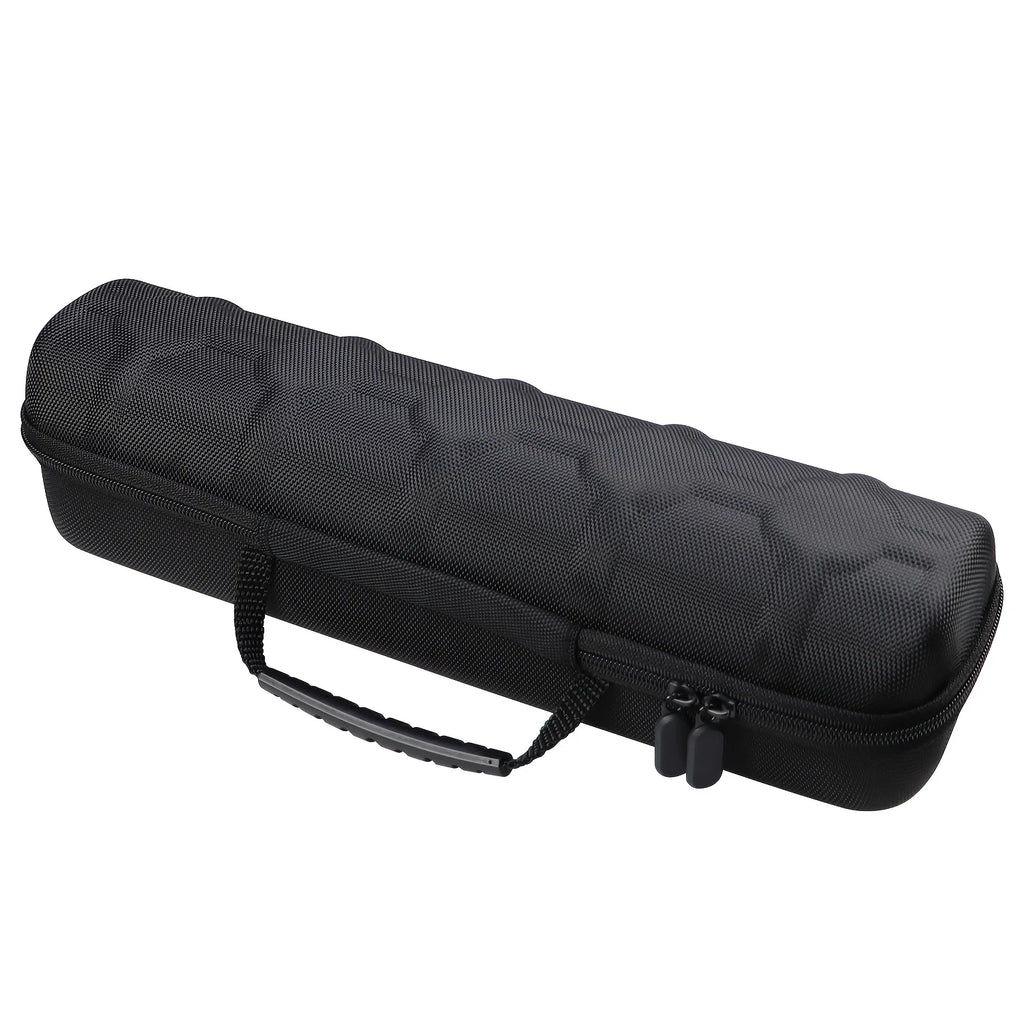 5-Slot Hard Shell Travel Watch Case with Pillow Inserts Black - Smartwatch Organizer Gift Box