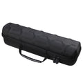 5-Slot Hard Shell Travel Watch Case with Pillow Inserts Black - Smartwatch Organizer Gift Box