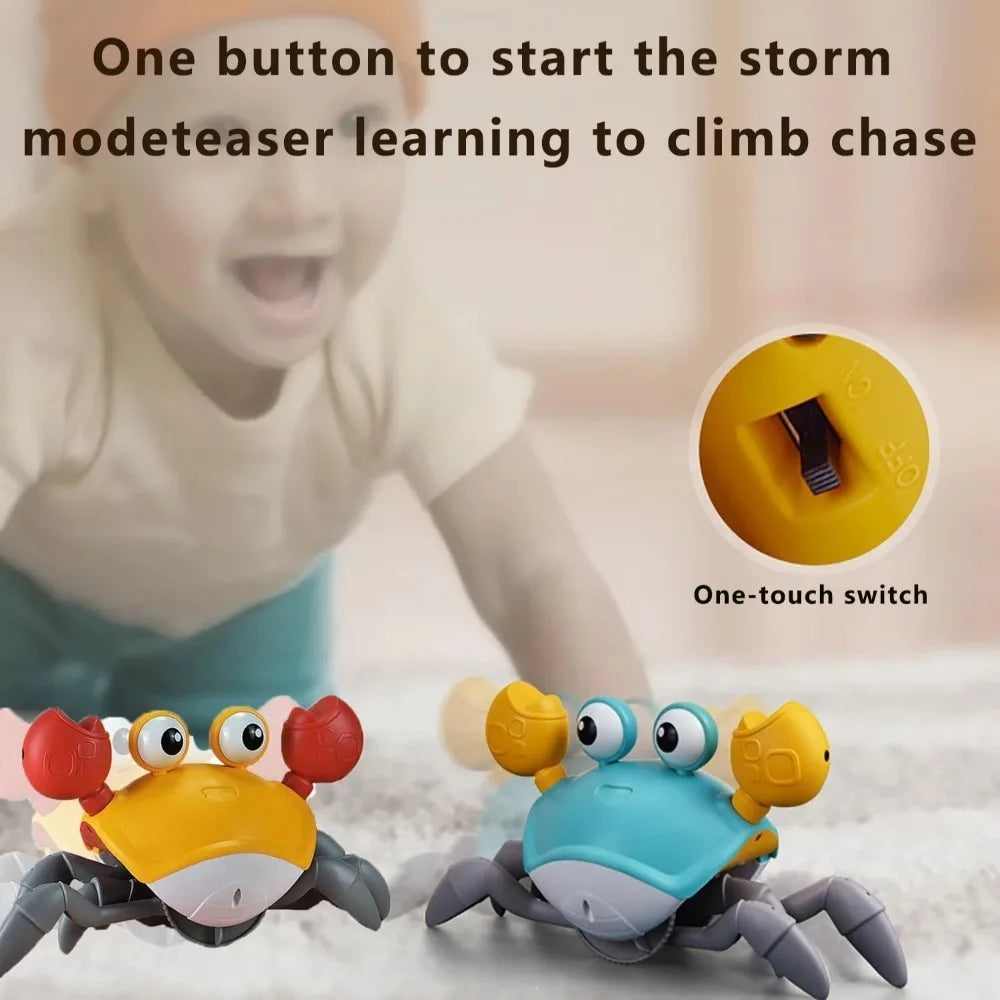 Interactive Dancing Crab Pet Toy with Music — Battery-Powered Dog & Cat Toy for Active Play