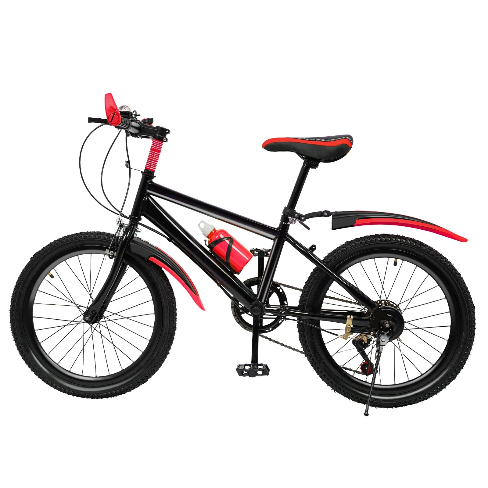 20-Inch 7-Speed Kids Mountain Bike – Adjustable Seat for 130–150 cm (4.3–4.9 ft)