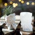 Pretty Girl Silicone Mold for Concrete, Resin & Plaster – Indoor Succulent Planter & Candle Holder