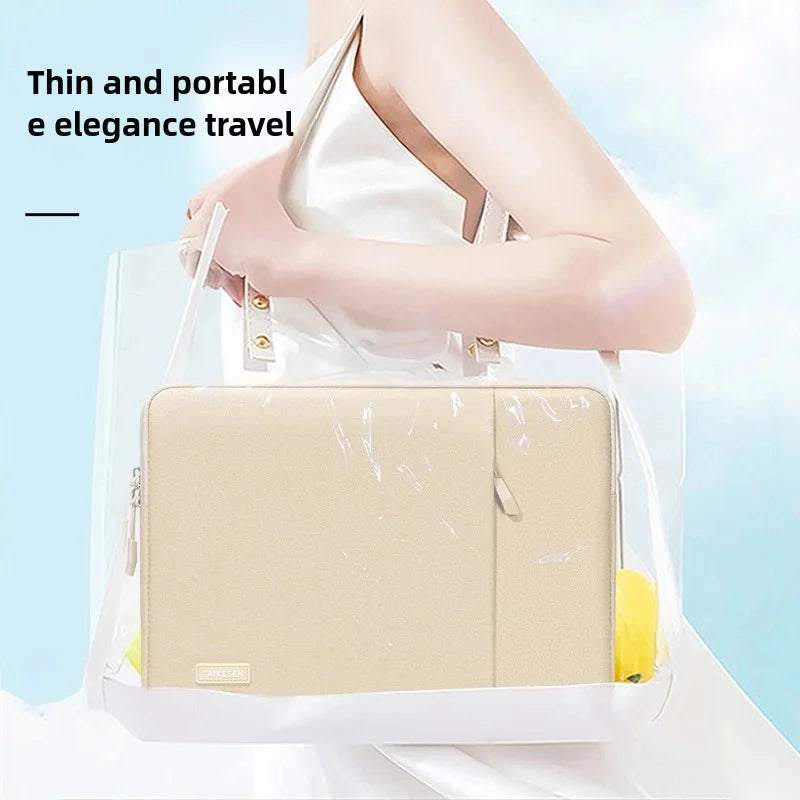 Universal Laptop Sleeve 11–16 Inch (28–41 cm) Polyester Zipper Notebook Case - Fits MacBook Air/Pro, Lenovo, Asus, HP, Dell