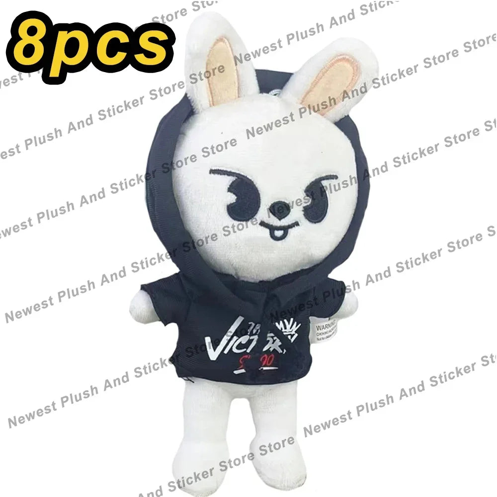 Kawaii 23 cm (9.1 in) Plush Stuffed Animal, Cute Cartoon Companion Toy & Room Decor Gift