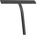 Matte Black Silicone Shower Squeegee 9 in (23 cm) - Streak-Free for Glass, Mirrors, Tiles & Car Windows