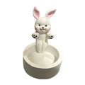 Cute Cat Candle Holder Resin Tea Light Holder for Home, Office & Desk Decor