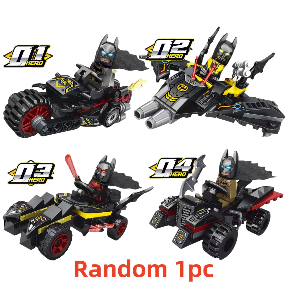 Blind Box Mini Building Block Figures - Spider-Man, Iron Man, Venom, Goblin, Deadpool & More - Collectible Surprise Gift
