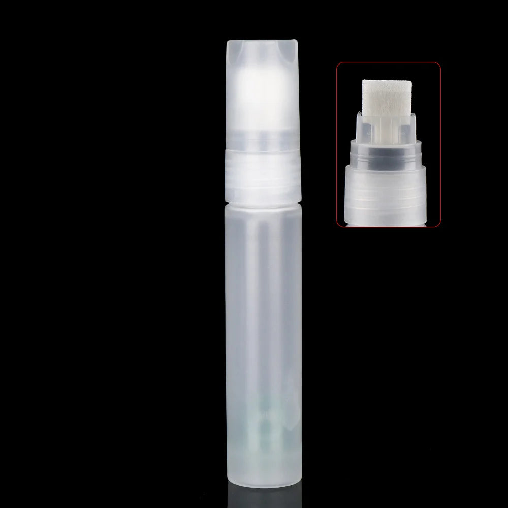 Refillable Transparent Empty Paint Pen Rod – Reusable Liquid Ink Marker Accessory for Graffiti & Chalk, Tip Sizes 0.7–50mm (0.03–1.97in)