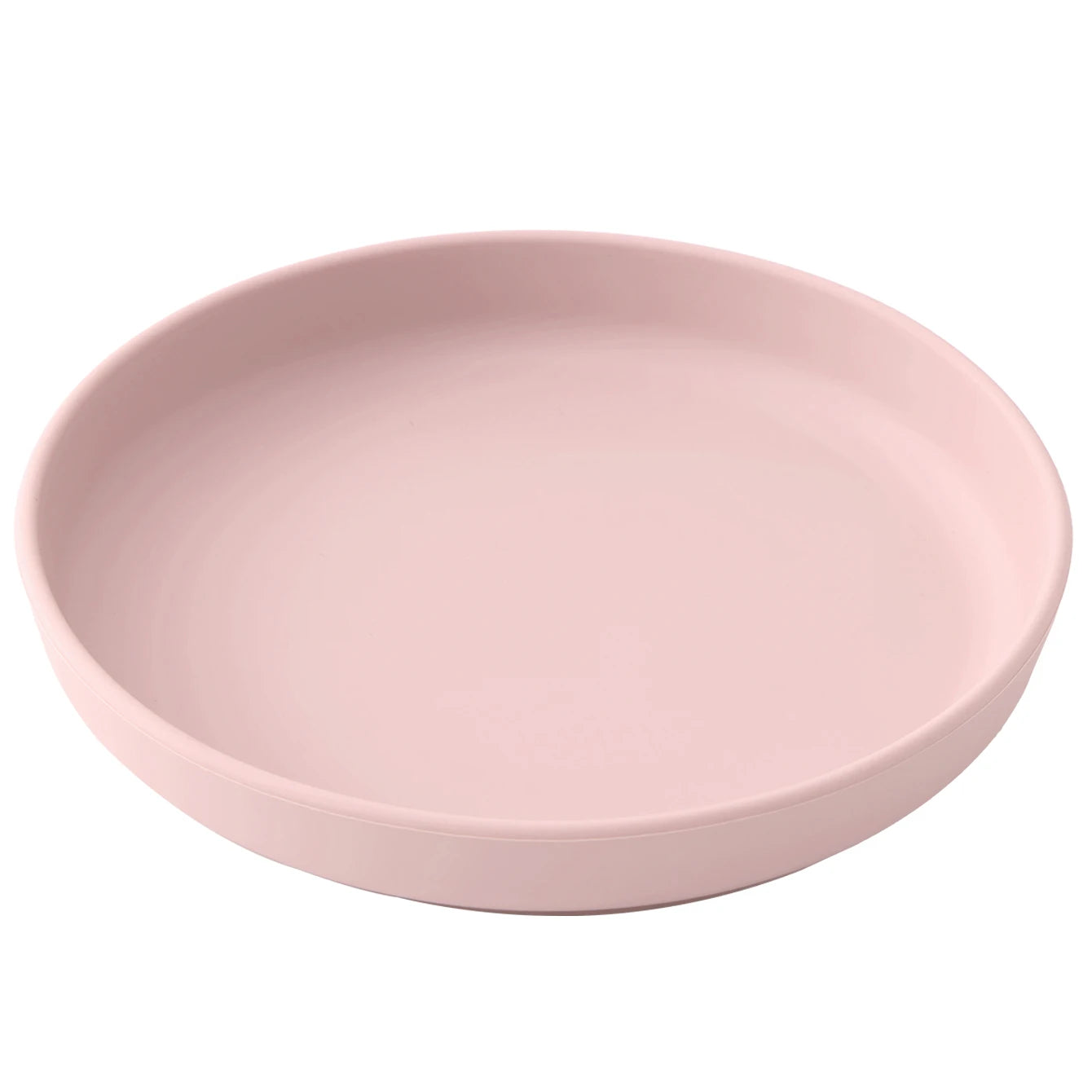 Food-Grade Silicone Baby Plate with Suction Base — Anti-Slip BPA-Free Toddler Feeding Bowl