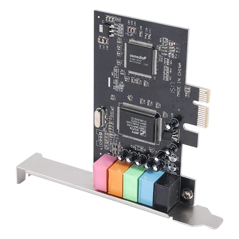 PCIe x1 4.1/6-Channel 24-Bit 3D Audio PCI Express Sound Card for PC EAX A3D DirectSound