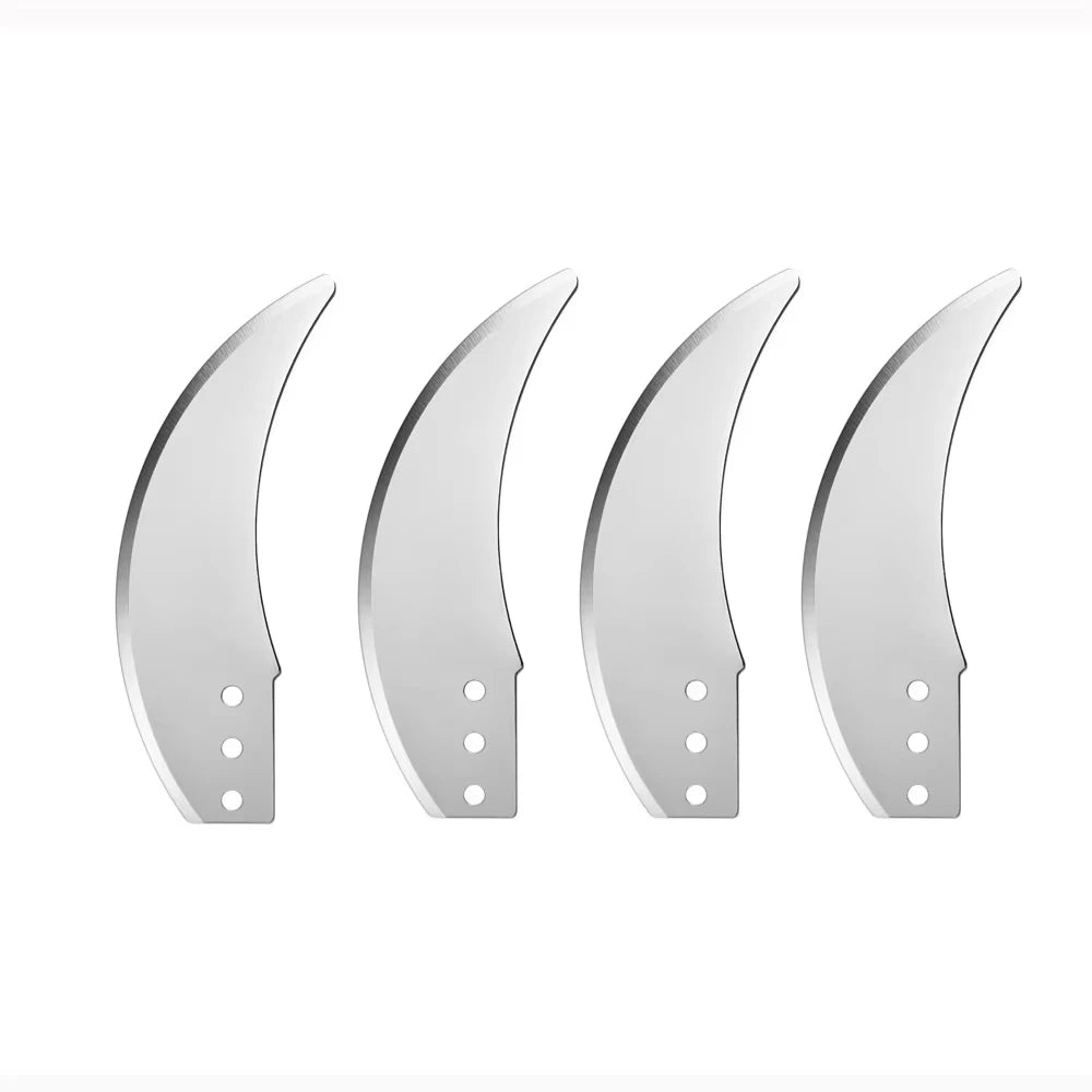 Replacement Farming Chopper Blade 8.5 cm (3.35 in) Stainless Steel Alloy — 8mm/12mm Fit for Vegetable & Fruit Cutters