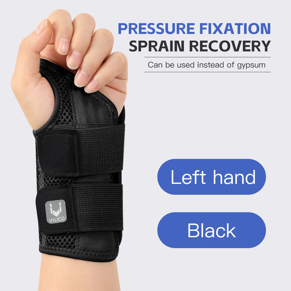 Adjustable Wrist Brace with Splint for Carpal Tunnel Relief - Support for Arthritis, Tendonitis & Sprains (Unisex)