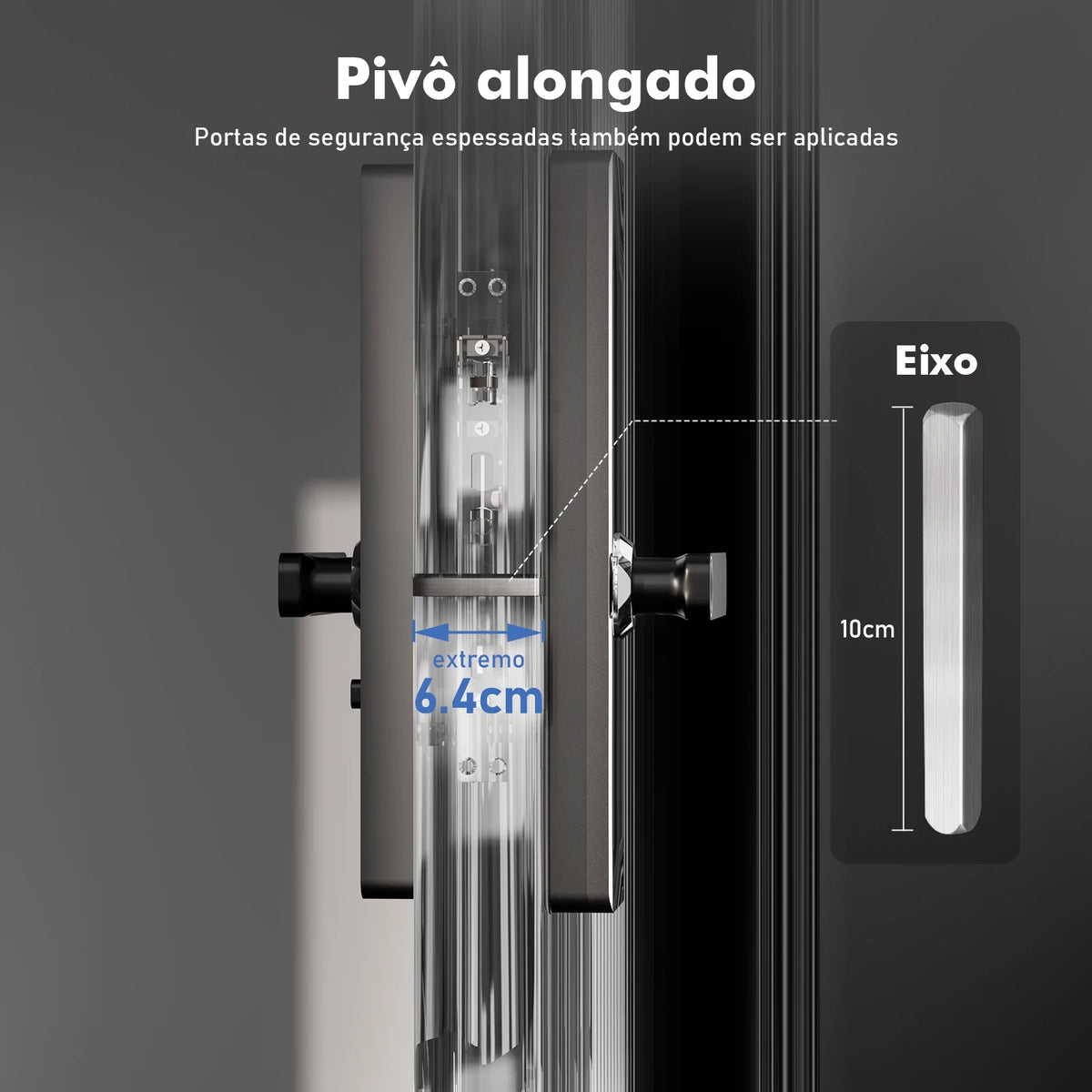 Wi-Fi Smart Electronic Door Lock — Fingerprint, App, Bluetooth, Card & Key Access