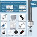 Aquarium Water Change Pump 30W Electric Fish Tank Gravel Cleaner Siphon Filter 220–240V