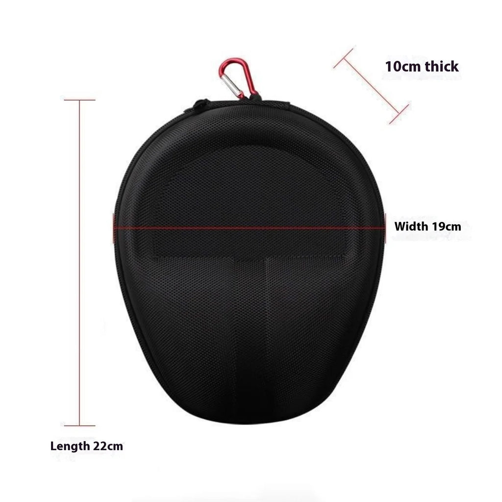 Protective Carrying Case for Over-Ear Headphones — Shockproof, Drop & Pressure Resistant Portable Pouch