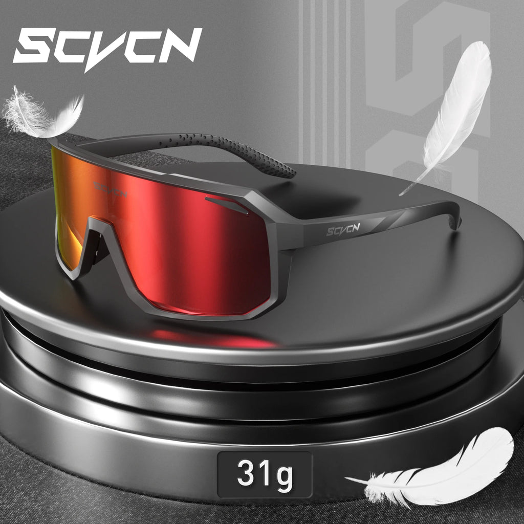 UV400 Cycling Sunglasses for Men & Women - TR90 Road & MTB Bike Sports Goggles